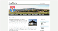 Desktop Screenshot of milavce.cz